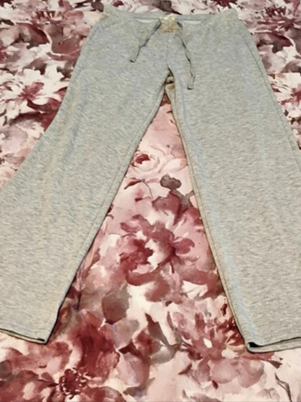 Bad Fashion Gray Flare Pants Size Medium Like New